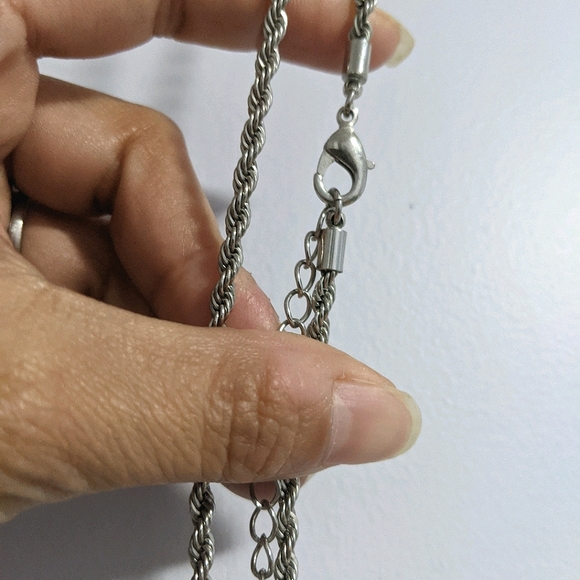 Betsy Johnson Jeweled Nautical Anchor Necklace - Picture 9 of 13